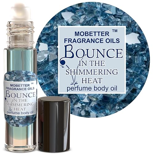 MOBETTER FRAGRANCE OILS Bounce in the Shimmering Heat Perfume Body Oil for Women | Long-Lasting Alcohol-Free Roll-On Scent | Pure Uncut Shimmering Beauty & Personal Care MOBETTER FRAGRANCE OILS