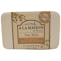 A La Maison Soap Bar Frnch Oat MLK Beauty & Personal Care A LA MAISON