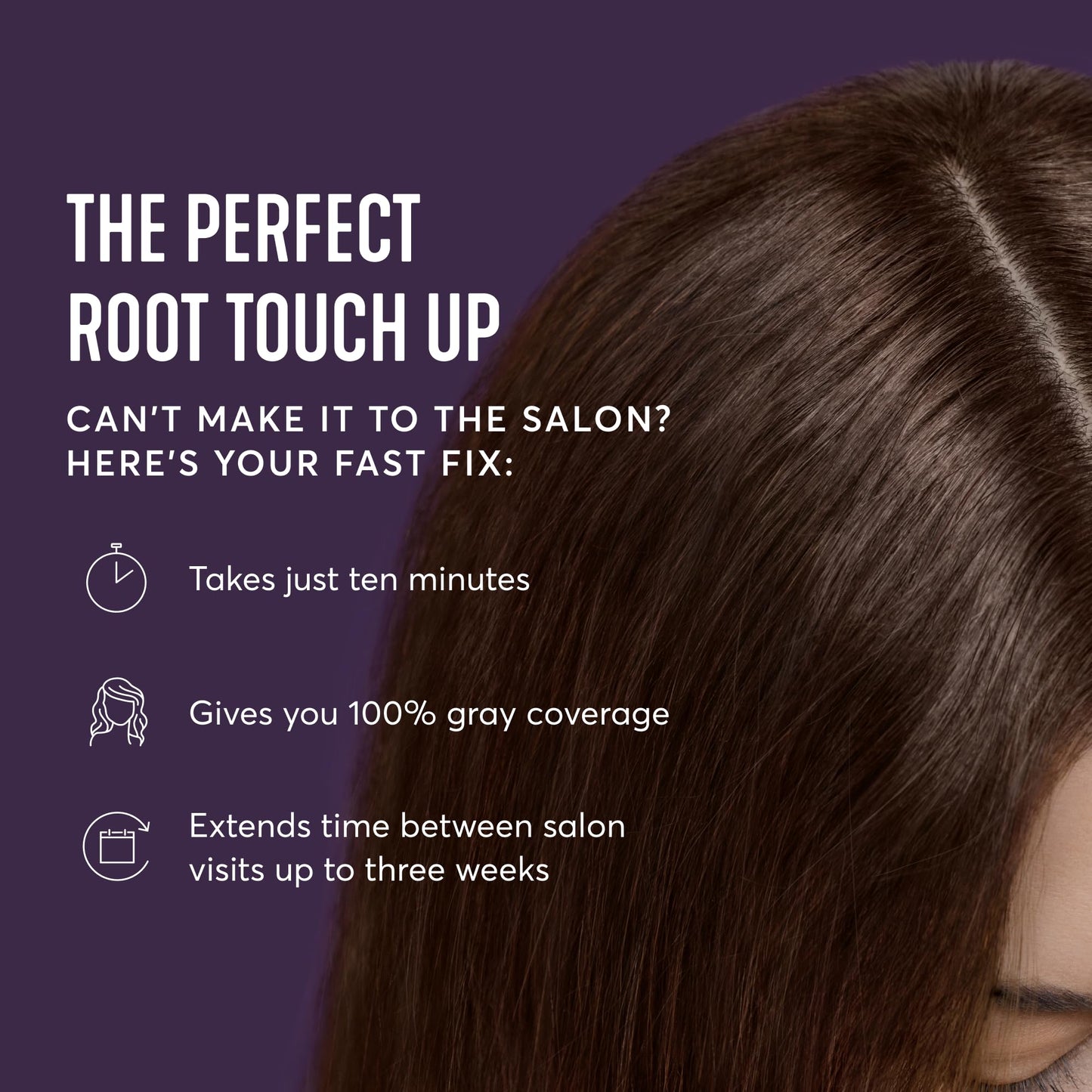 Madison Reed Root Perfection Root Touch Up Kit - 6N Savoca Medium Brown, 2 Permanent Applications, 100% Gray Coverage in 10 Min | PPD-Free Beauty & Personal Care Madison Reed