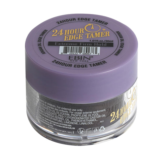 EBIN NEW YORK 24 Hour Edge Tamer Extreme Firm Hold 1.01Fl Oz Strong Edge Control Gel, No Flaking, Sleek Smooth Finish, Long Lasting, Argan & Castor Beauty & Personal Care EBIN NEW YORK