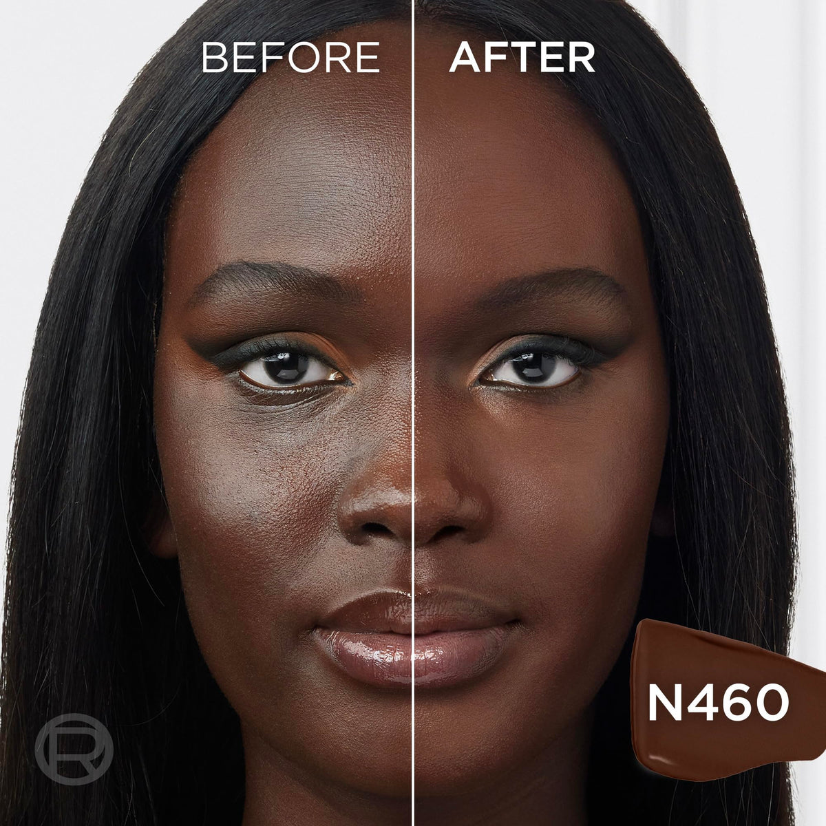 L'Oreal Paris Infallible Skin Ink 2-in-1 Foundation Concealer Hybrid Face Makeup, up to 48HR Transfer-Resistant with Medium Coverage, 460 Rich Neutral