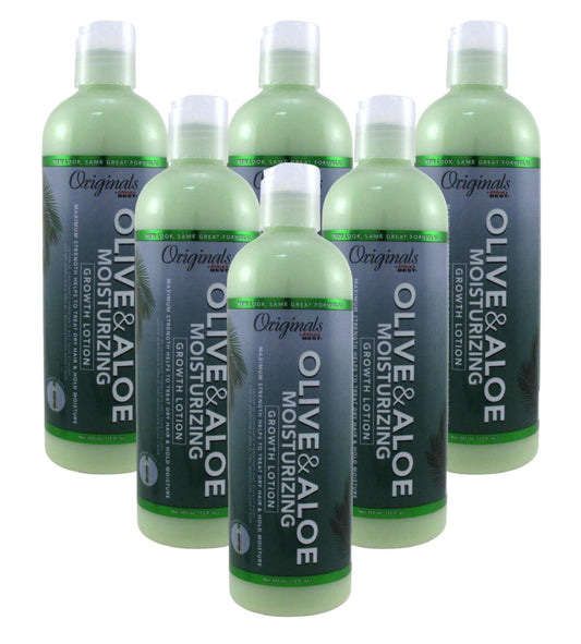 Africas Best Orig Olive Oil Max Strength Grow Lotion 12 Ounce (355ml) (6 Pack) Beauty & Personal Care Africa's Best