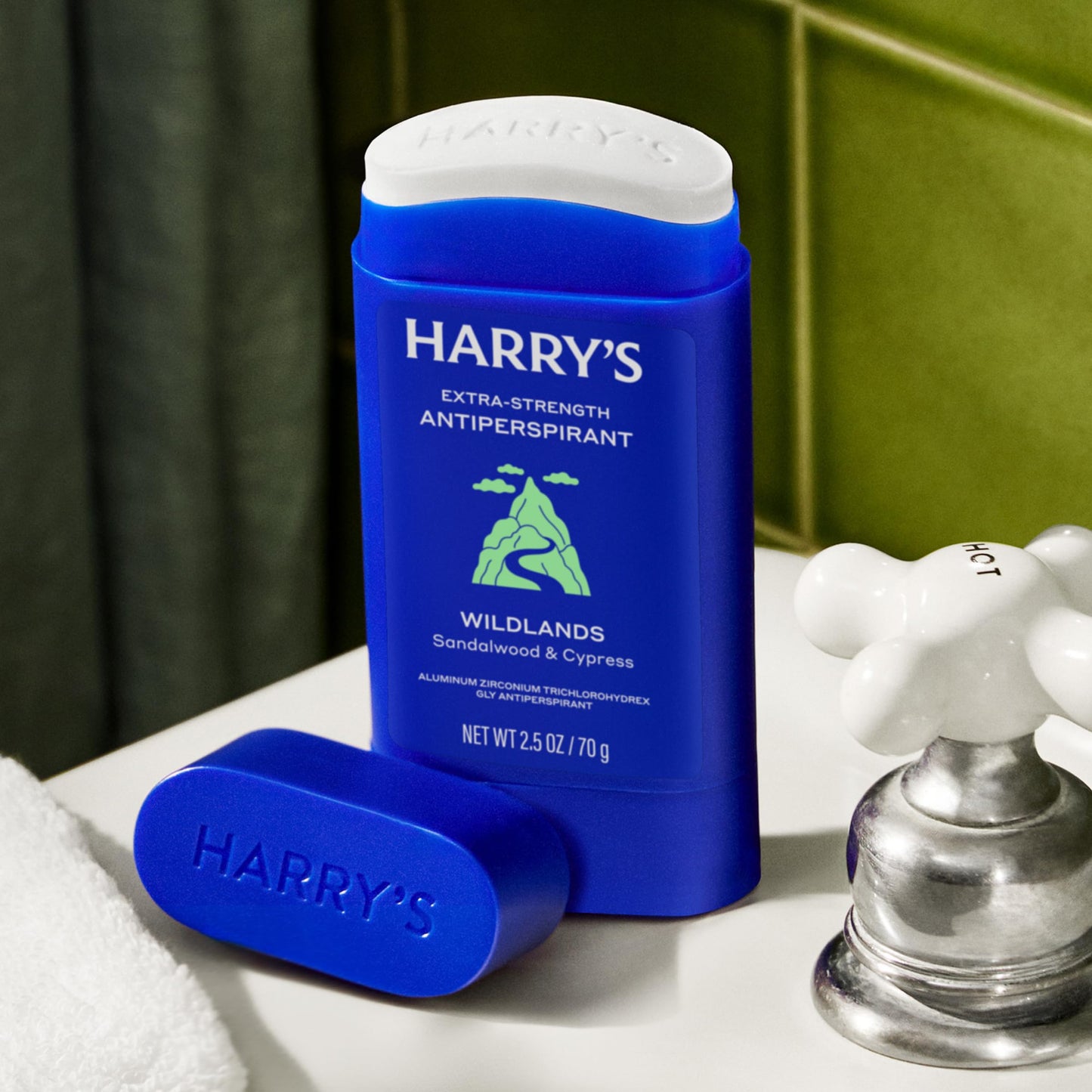 Harry's Extra-Strength Antiperspirant Deodorant, Sweat & Odor Control Antiperspirant for Men, Wildlands, 2.5 oz Pack of 3 Beauty and Personal Care Harry's