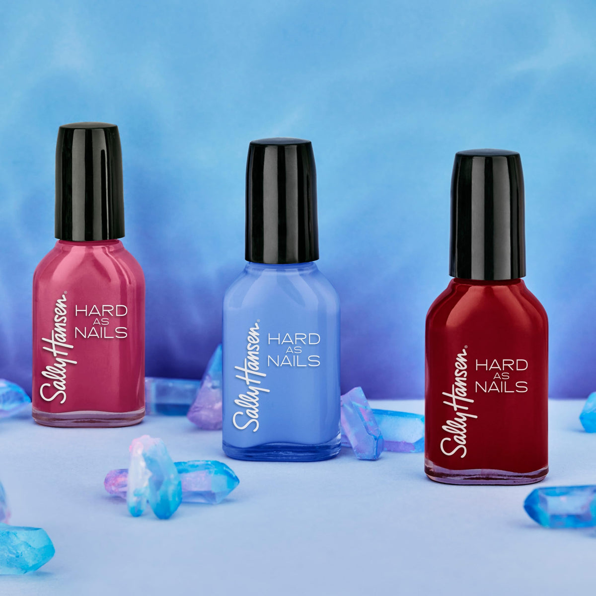 Sally Hansen Hard as Nails, Heart of Stone, Long Lasting, Chip Resistant, Opaque, Shiny Pink Nail Polish Beauty & Personal Care Sally Hansen