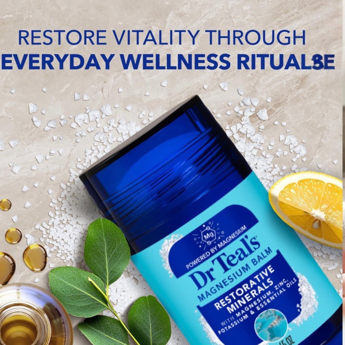 Dr Teal's Body Wash, Restorative Minerals with Magnesium, Zinc & Potassium (Bath & Body Oil + Body Balm) Beauty & Personal Care Dr Teal's