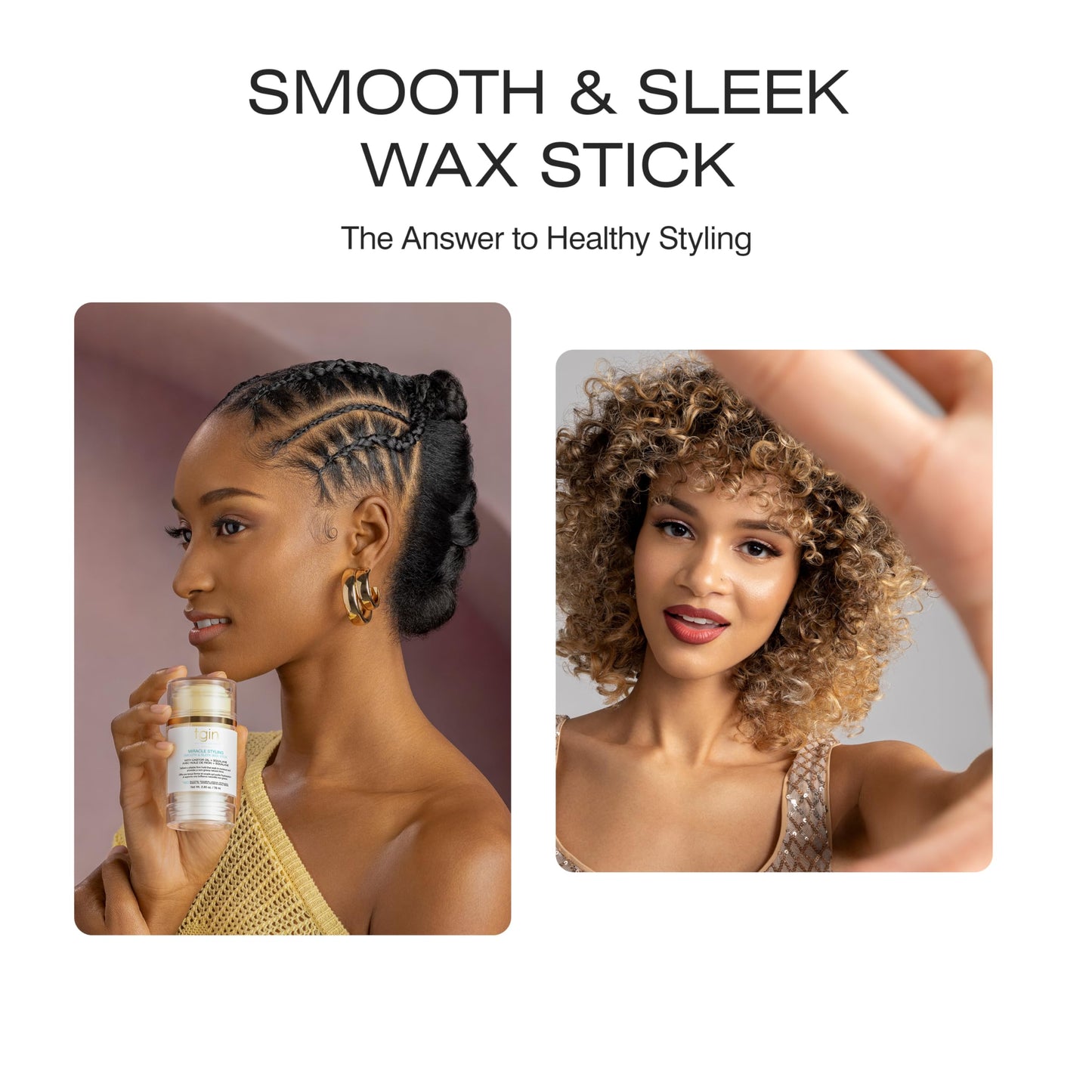 Thank God It's Natural Smooth & Sleek Wax Stick Store - Miracle Styling Smooth & Sleek Slick Back Products Beauty & Personal Care Thank God It's Natural