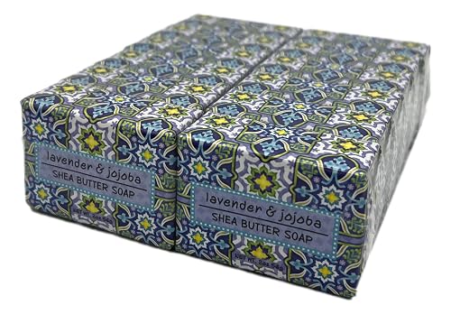 Greenwich Bay Trading Co., Lavender and Jojoba Shea Butter Soap, Set of 12 Bars, 2 Ounces Each Beauty & Personal Care Greenwich Bay