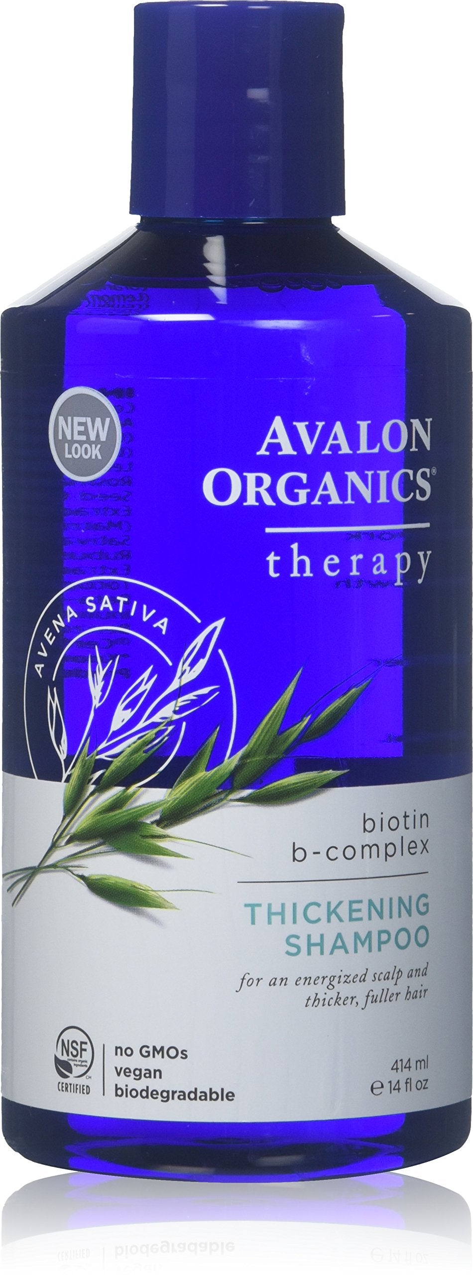 Avalon Organics Biotin B-Complex Thickening Shampoo 14 Fl Oz (Pack of 2) Beauty & Personal Care Avalon Organics