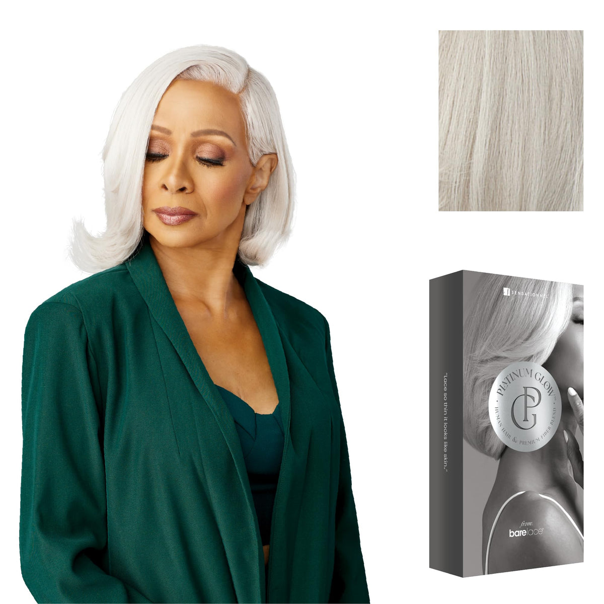 Sensationnel Platinum Glow 13x6 Wig-Jasmine, ICYPEARL