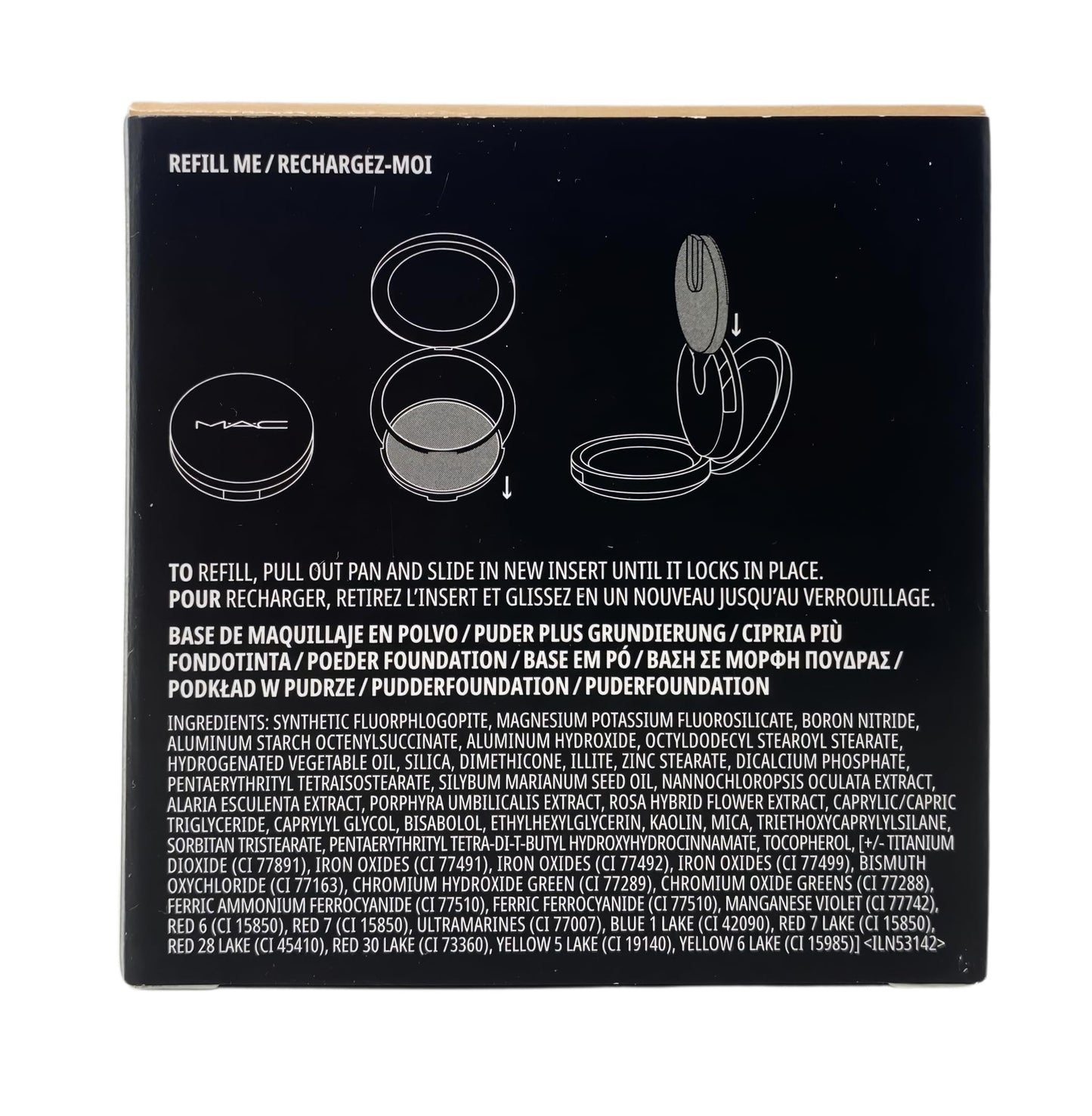 M·A·C Cosmetics Studio Fix Powder Plus Foundation 24HR Oil Control Refillable - N6 (0.42 oz / 12 g) Beauty & Personal Care MAC