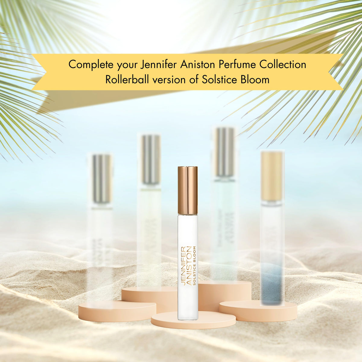 Jennifer Aniston Solstice Bloom Perfume for Women Rollerball EDP 0.33 Ounces Beauty & Personal Care Jennifer Aniston