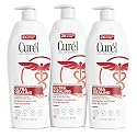 Curel Ultra Healing Intensive Fragrance-Free Lotion For Extra-Dry Skin, Dermatologist Recommended, Ideal for Sensitive Skin, Cruelty Free, Paraben Beauty & Personal Care Curel