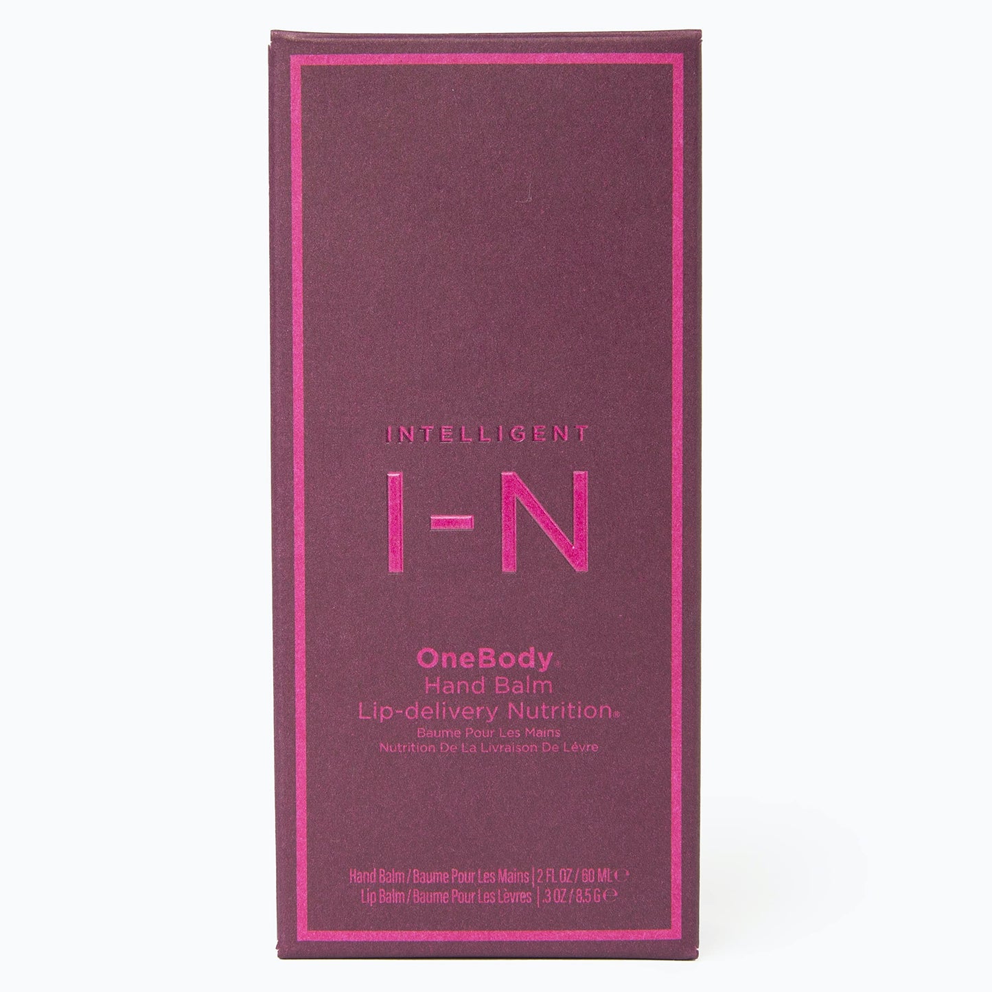 Intelligent Nutrients OneBody Hand Balm & Lip Delivery Nutrition Holiday Set - Help Soothe Dry Hands, Cuticles & Lips (2-Piece Set) Beauty & Personal Care Intelligent Nutrients