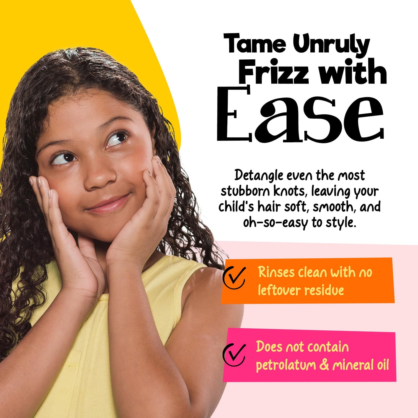 CurlyKids Frizz Control Paste - Anti-Frizz Styling Paste for Curly, Kinky, Coily & Mixed-Texture Hair - Smooth Edges, Tame Flyaways, Maximum Moisture Beauty & Personal Care CurlyKids