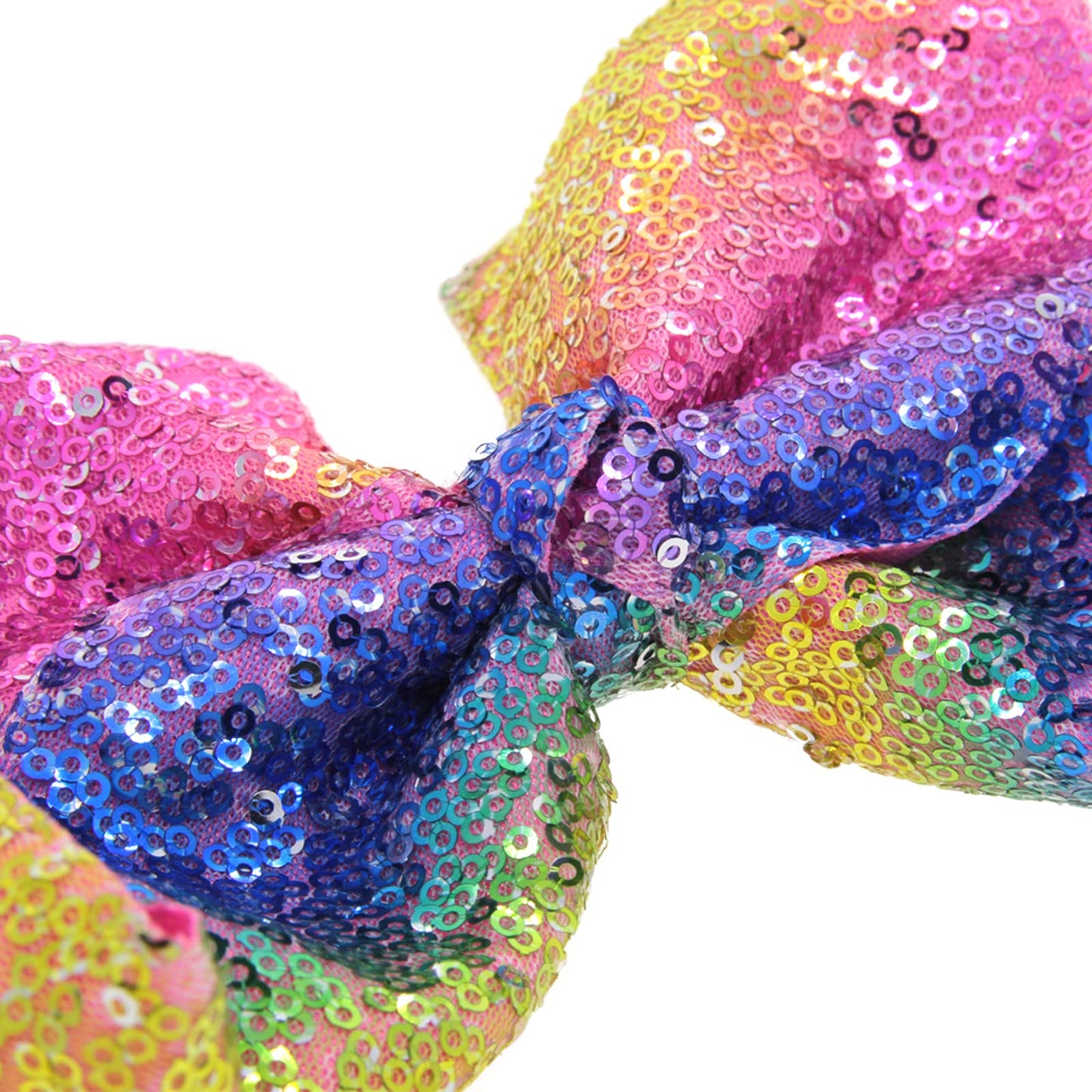 Xansema Hair Accessories: Sequin Large Bows with Alligator Clips for Girls (Red) Beauty & Personal Care Xansema