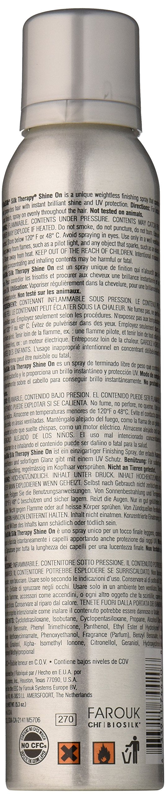 Biosilk Shine On, 5.34 oz Beauty & Personal Care BioSilk