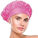 TIARA 2-in-1 Luxury Shower Cap for Women Reusable Waterproof - Hair Cap for Long & Short Hair - All Size Fit Flexi Shower Cap, Terry Lined Leakproof Beauty & Personal Care TIARA Shower Cap
