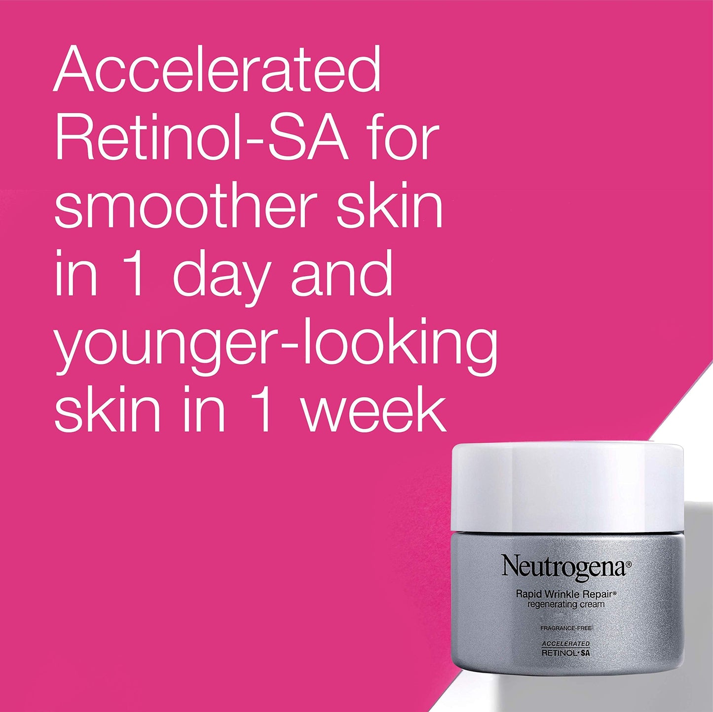 Neutrogena Rapid Wrinkle Repair Retinol Regenerating Cream, 0.5 Oz Mini (Pack of 3) Beauty & Personal Care Neutrogena