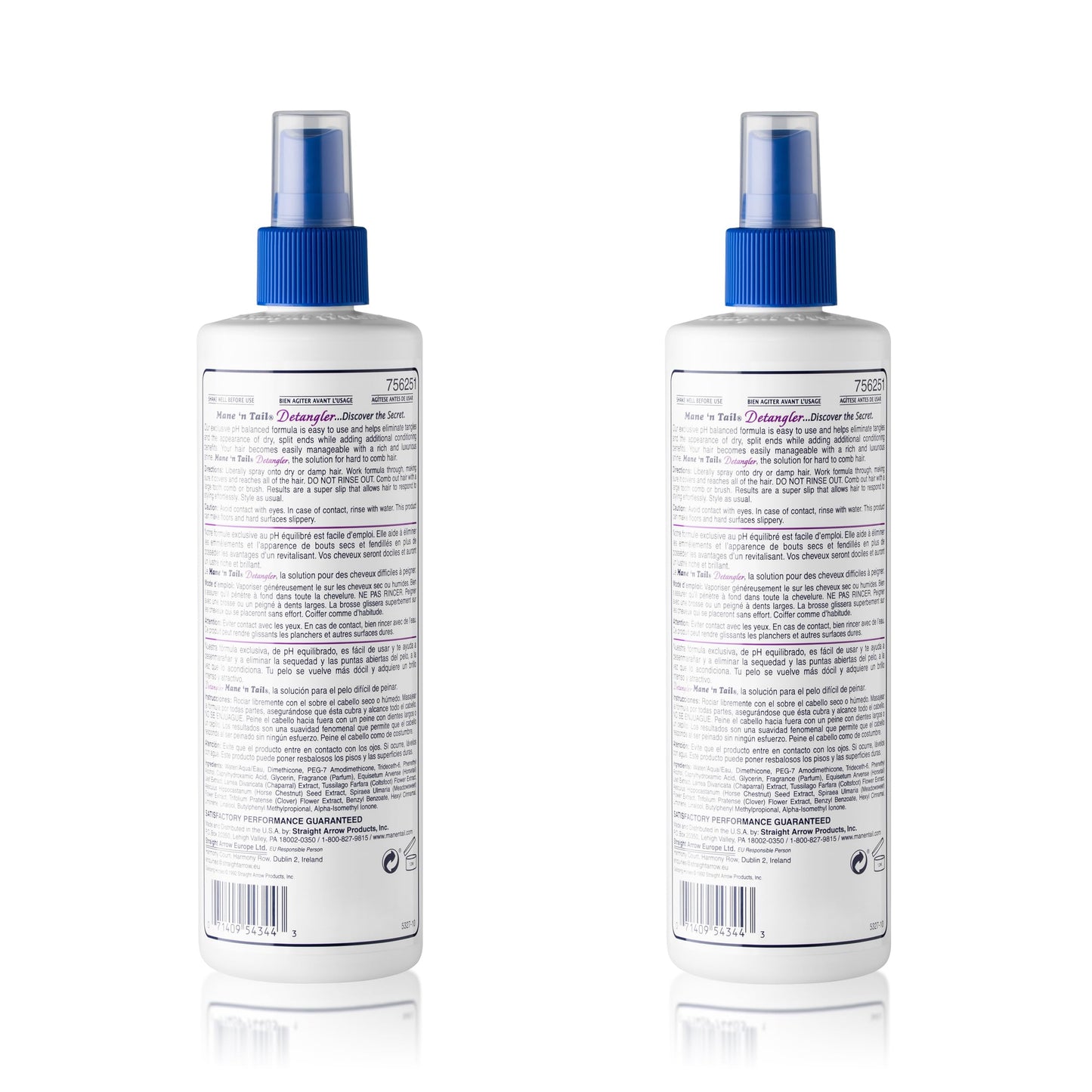 Mane 'n Tail Mane 'n tail detangler 2 pack, Apple Blossom, 24 Fl Ounce Beauty & Personal Care Mane 'n Tail