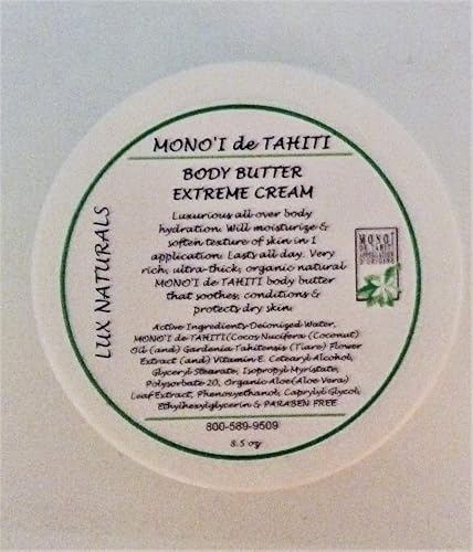 Luxuriant-Sparkle Beauty Products Mono'i de Tahiti Extreme Body Butter Cream. Mono'i de Tahiti Extreme Body Butter Cream-Extra Hydrating, rich Beauty & Personal Care Luxuriant-Sparkle Beauty Products