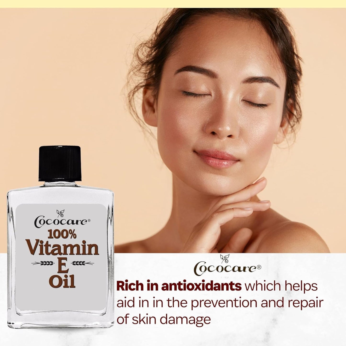Cococare 100% Vitamin E Oil, 0.50 oz (Pack of 7) Beauty & Personal Care COCOCARE