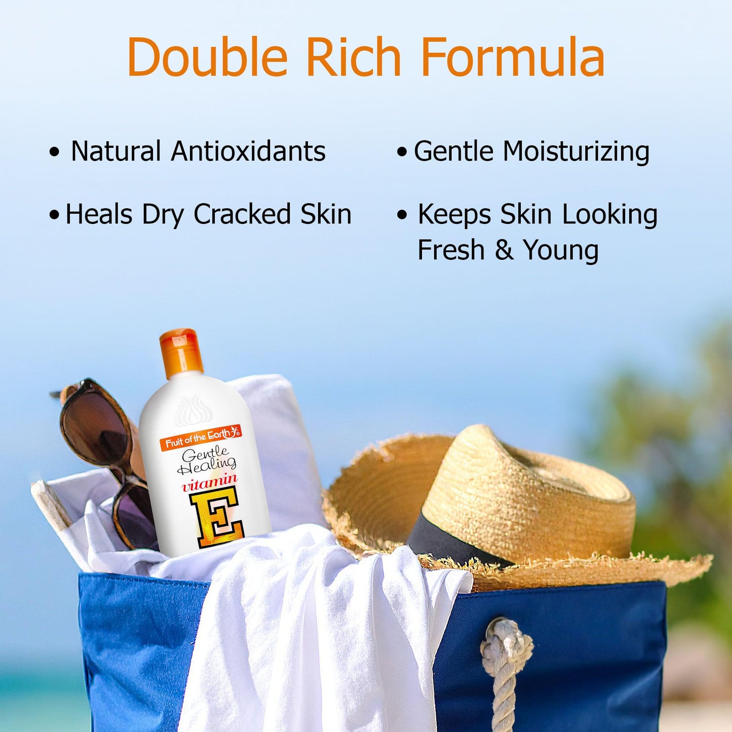 Fruit of the Earth, Vitamin E Lotion 16 oz, with Natural Antioxidants and Aloe Vera, Non-Greasy Formula Beauty & Personal Care Fruit of the Earth