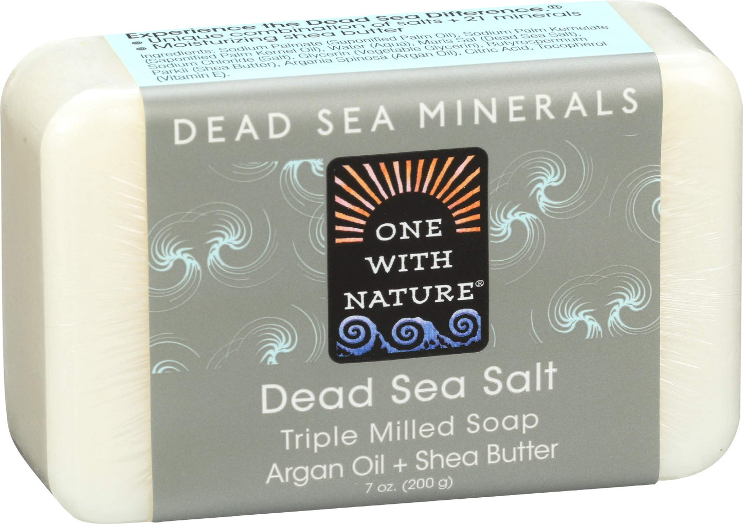 Only Natural One with Nature Dead Sea Mineral Dead Sea Salt Soap, 7 Ounce Beauty & Personal Care One With Nature
