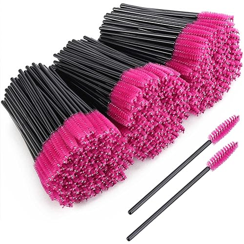 1000 PCS Disposable Eyelash Mascara Brushes Wands Applicator Makeup Brush Tool Kits,Pink Beauty & Personal Care LoveBB