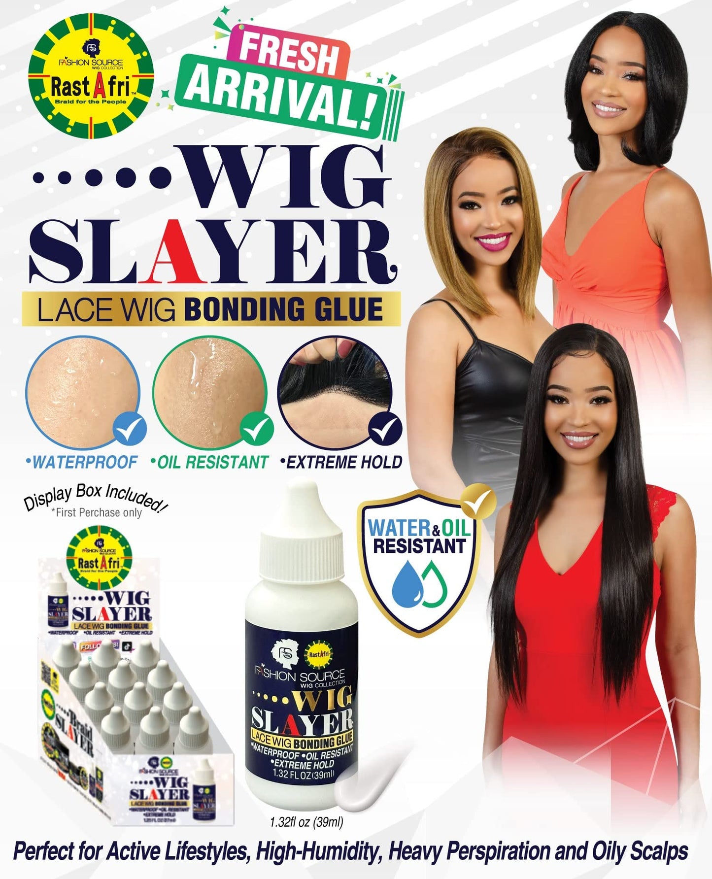 Rast A Fri BRAID SLAYER - MEGA - Edge Control, Styling Pomade Beauty & Personal Care Rast A Fri