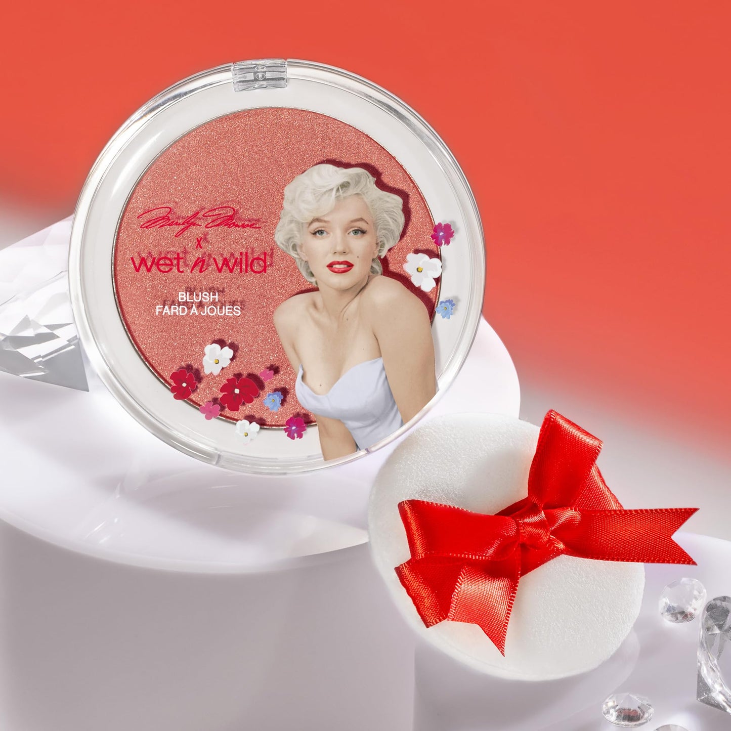 wet n wild Marilyn Monroe Collection Icon Blush - Velvety Pearlescent Powder Blush, Buildable & Blendable Formula Infused with Vitamin E, Includes Beauty & Personal Care wet n wild
