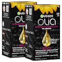 Garnier Olia Hair Color, Ammonia-Free Permanent Hair Dye, Oil-Powered Formula for 100% Gray Coverage and 3x Shinier Hair, Vegan & Cruelty Free, 2.0 Beauty & Personal Care Garnier