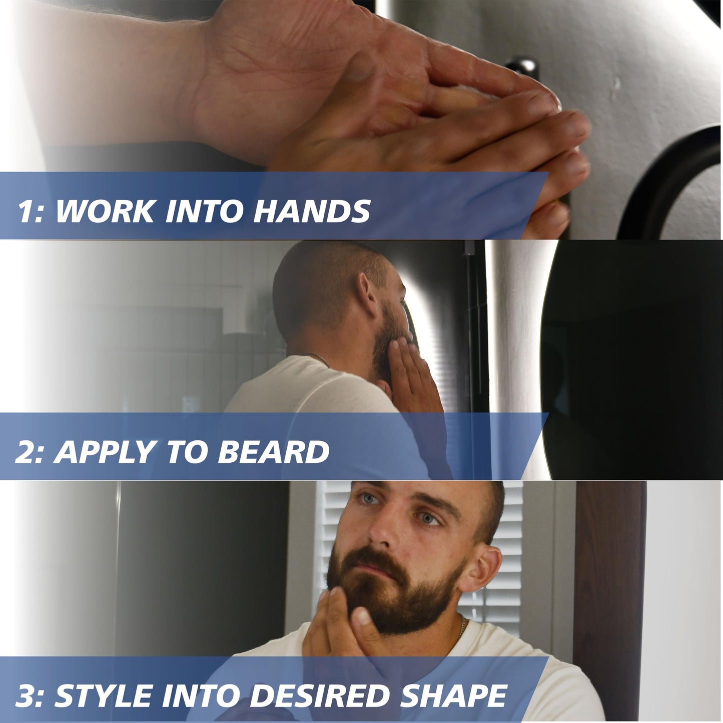 Wahl Beard Balm for Men - Shapes and Styles Facial Hair - Leave in Conditioner for a Light Hold for All-Day Control - With Shea Butter, Aloe, Mango Beauty and Personal Care Wahl