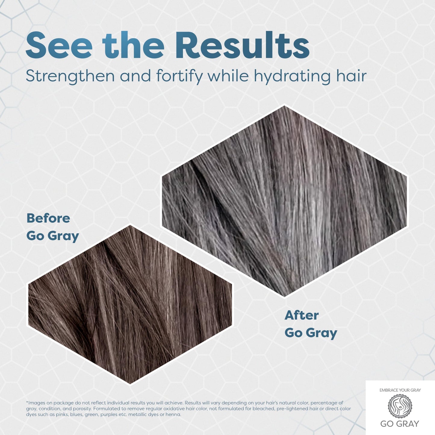 Go Gray Treatment System (Fade), Clarifying Duo Shampoo & Conditioner Helps Gradually Fade Permanent and Semi-Permanent Hair Color Beauty & Personal Care Go Gray