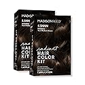 Madison Reed Radiant Hair Color Kit - 5.5NNN Dark Brown with Warm Golden Tones (Modena Brown), 100% Gray Hair Coverage Permanent Hair Dye Beauty & Personal Care Madison Reed