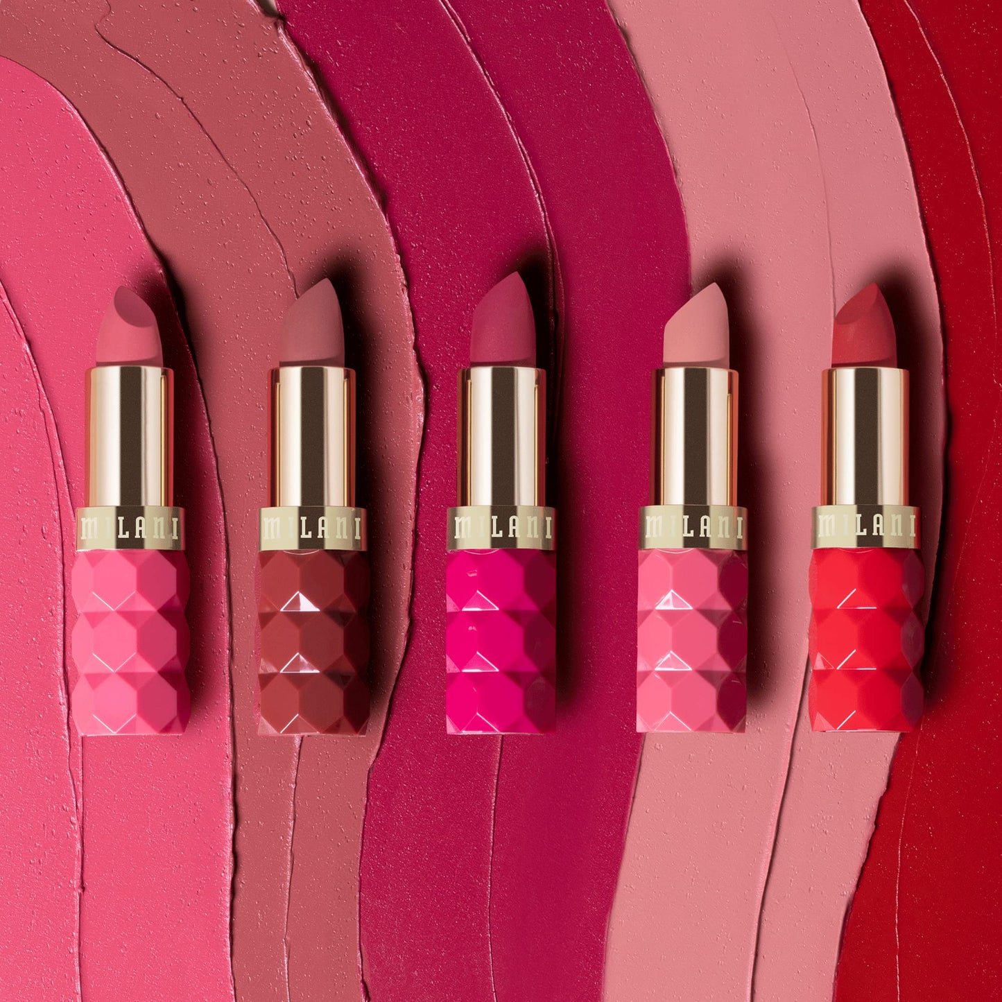Milani Color Fetish Matte Lipstick, Hydrating Velvet Finish, Full Coverage Long Lasting, Moisturizing Cream Lip Color with Hyaluronic Acid, 0.14 oz, Beauty & Personal Care Milani