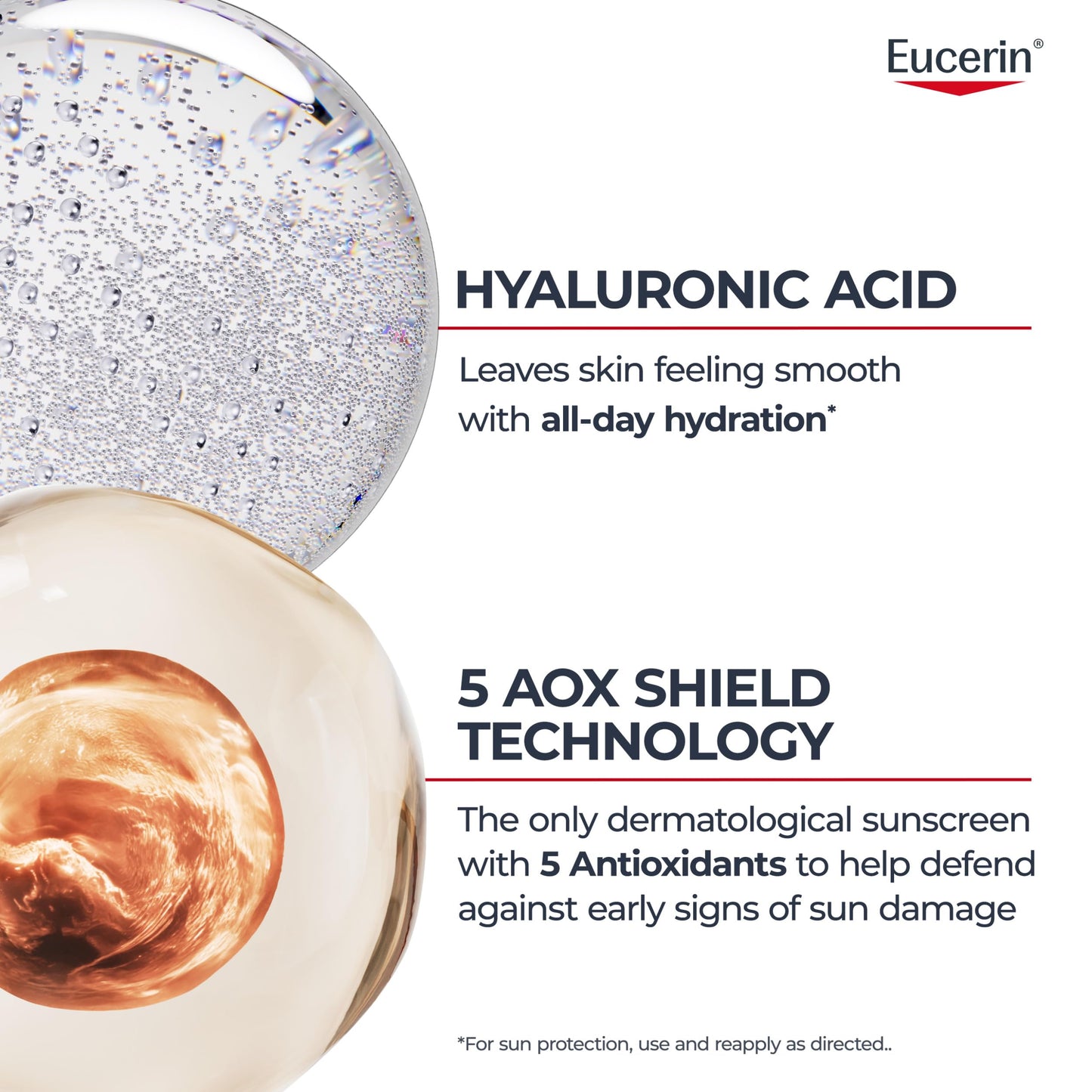 Eucerin Sun Age Defense Face Sunscreen Lotion SPF 50, 2.5 FL OZ Beauty and Personal Care Eucerin