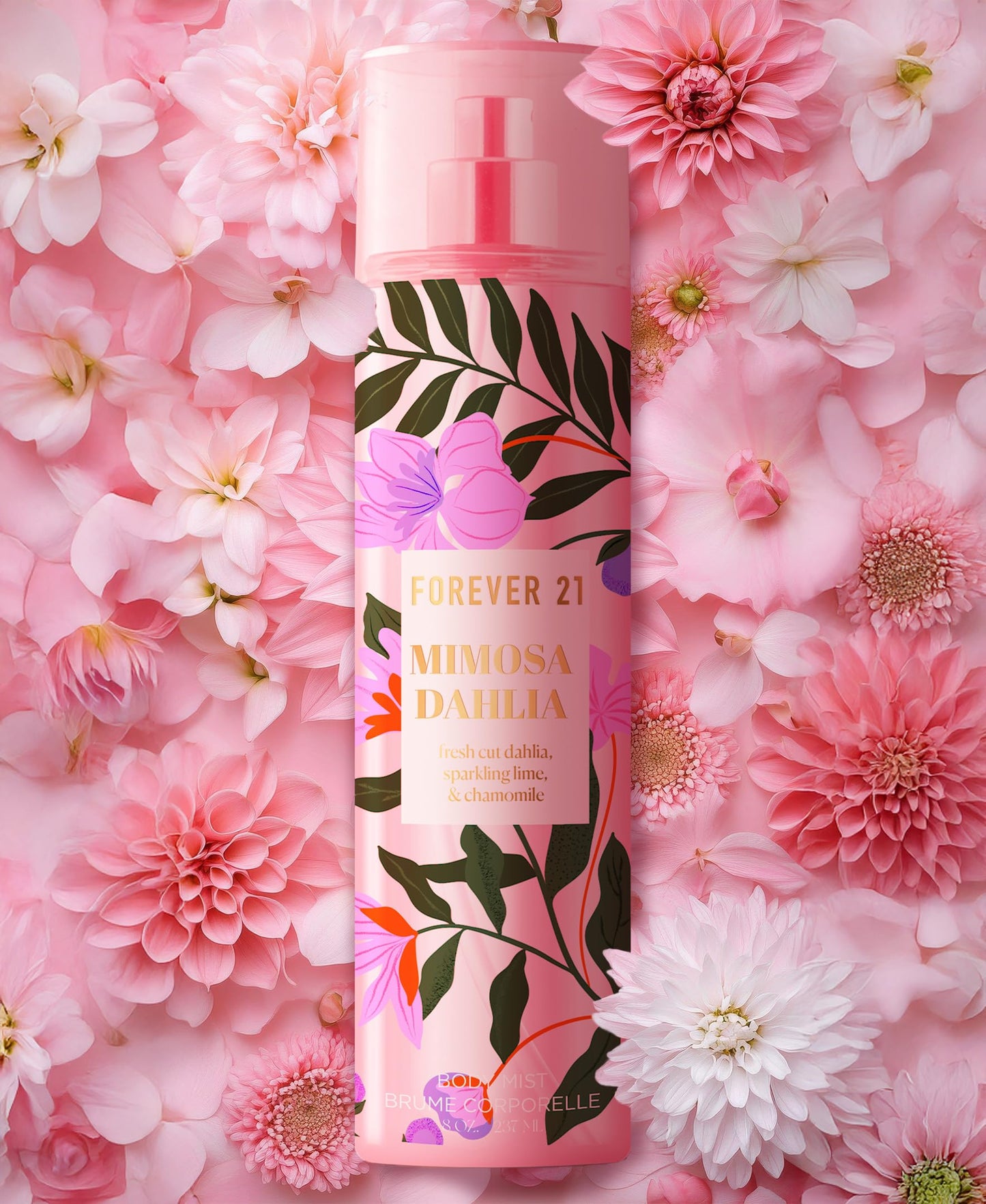 Mimosa Dahlia Body Spray, 8 fl. oz., by Forever 21 Beauty & Personal Care Forever 21