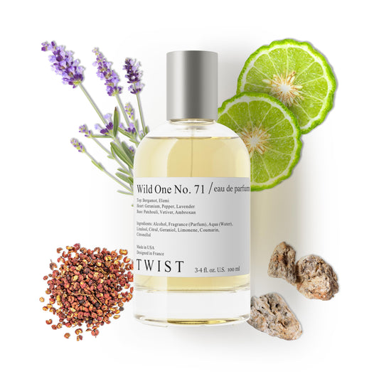 Twist - Wild One No. 71 - Eau De Parfum Inspired by D. S.auvage, Long-Lasting Perfume For Men, Aromatic & Citrus, Vegan, Clean Ingredients, Fragrance Beauty & Personal Care Twist