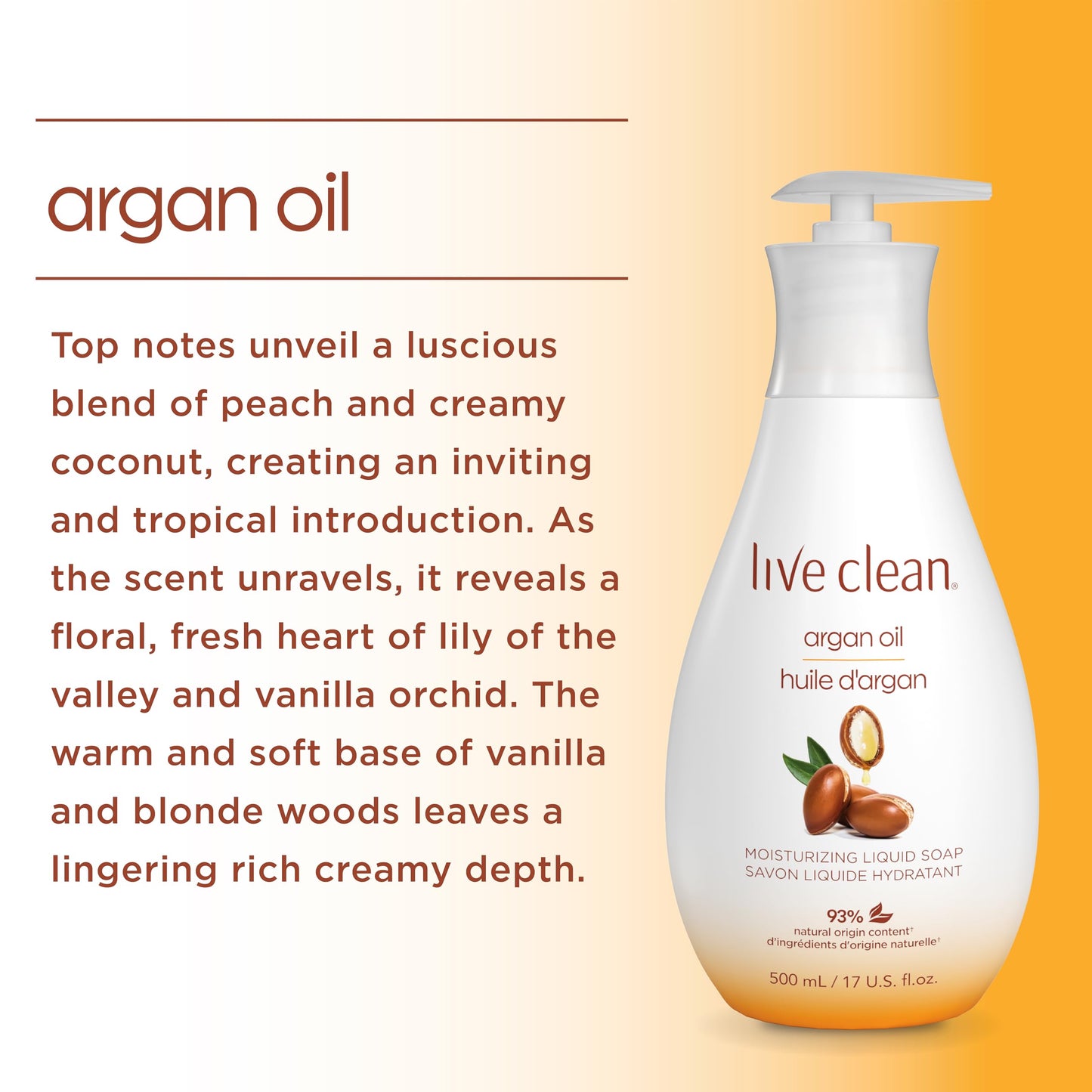 Live Clean Liquid Hand Soap, Argan Oil, 17 Oz (Packaging May Vary) Beauty & Personal Care Live Clean