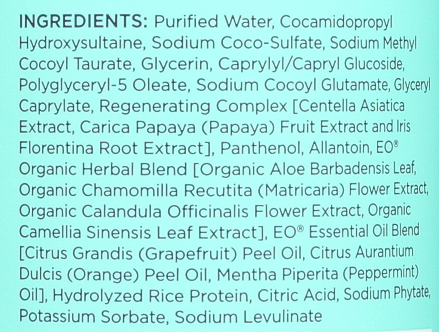 Eo, Shower Gel Grapefruit & Mint, 16 Fl Oz Beauty & Personal Care EO
