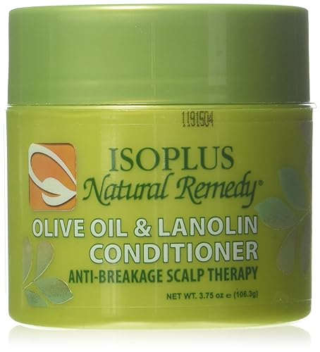 Isoplus Natural Remedy Olive Oil/Lanolin Conditioner 3.75 Oz Beauty & Personal Care Isoplus
