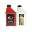 Fake Blood and Liquid Latex 16 Oz - Combo Kit - for Adults and Kids, Vampire Blood, Ideal for Artwork, Theater and Cosplays, 2 Full Pints Beauty & Personal Care Liquid Latex Fashions