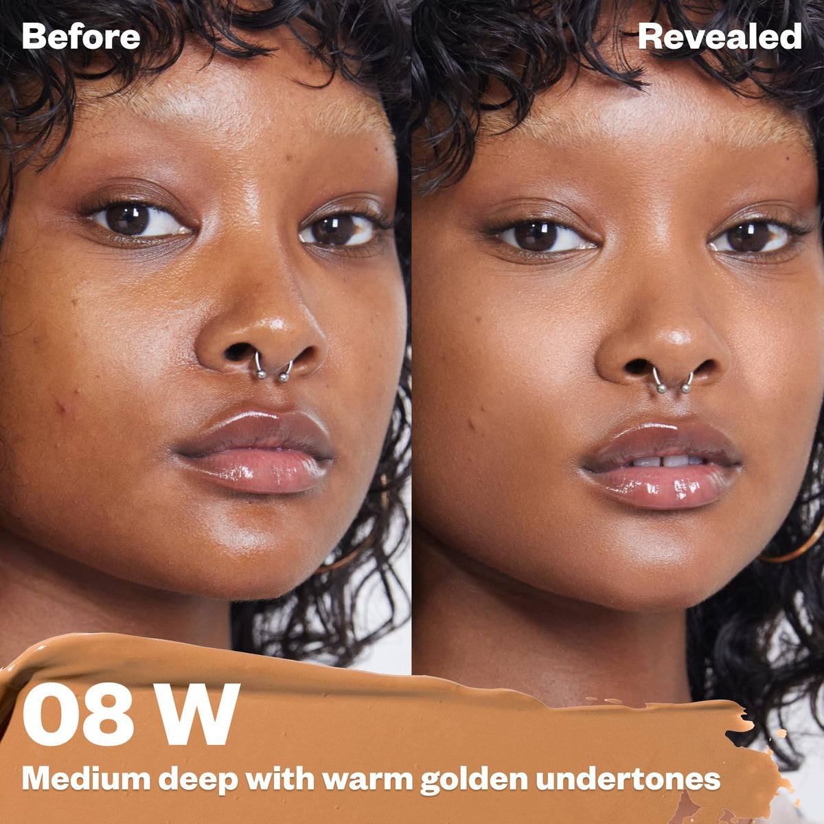 Kosas Revealer Medium Coverage Hydrating Concealer + Hyaluronic Acid, 08 W