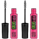 Maybelline Great Lash Washable Mascara Makeup, Volumizing Lash-Doubling Formula That Conditions As It Thickens, Blackest Black, 2 Count Beauty & Personal Care MAYBELLINE