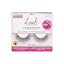 KISS Lash Couture LuXtensions Collection False Eyelashes, Flat Lash Technology, Super Slim Lash Band, Real Lash Extension Fibers, Reusable, Style Beauty & Personal Care KISS
