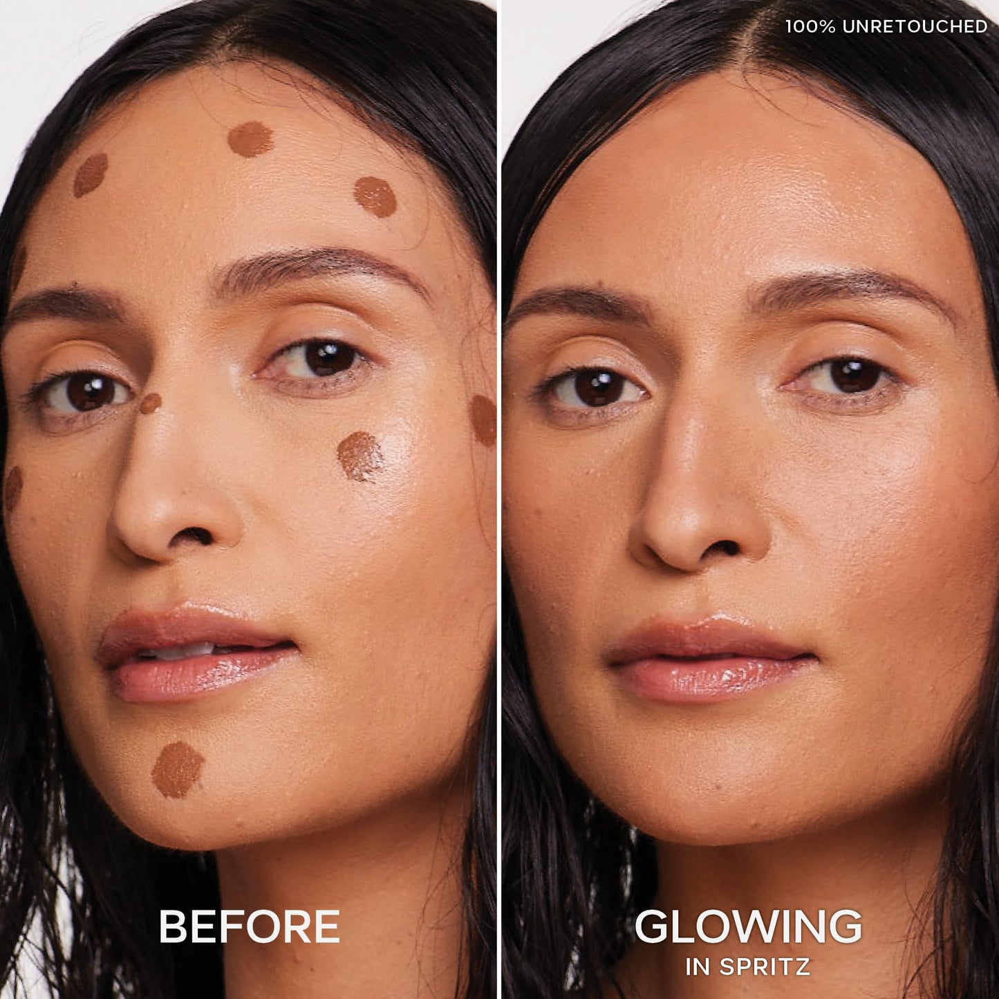 Saie Dew Bronze - Hydrating Liquid Bronzer Stick For a Sun Kissed Glow - Liquid Contour Stick Infused with Nourishing Skin Care Ingredients - Sculpted Beauty & Personal Care Saie