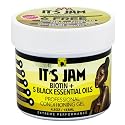 African Anti Aging It's Jam Professional Conditioning Gel With Biotin + 5 Black Essential Oils 4.5 Oz (Pack of 1) Beauty & Personal Care African Anti Aging
