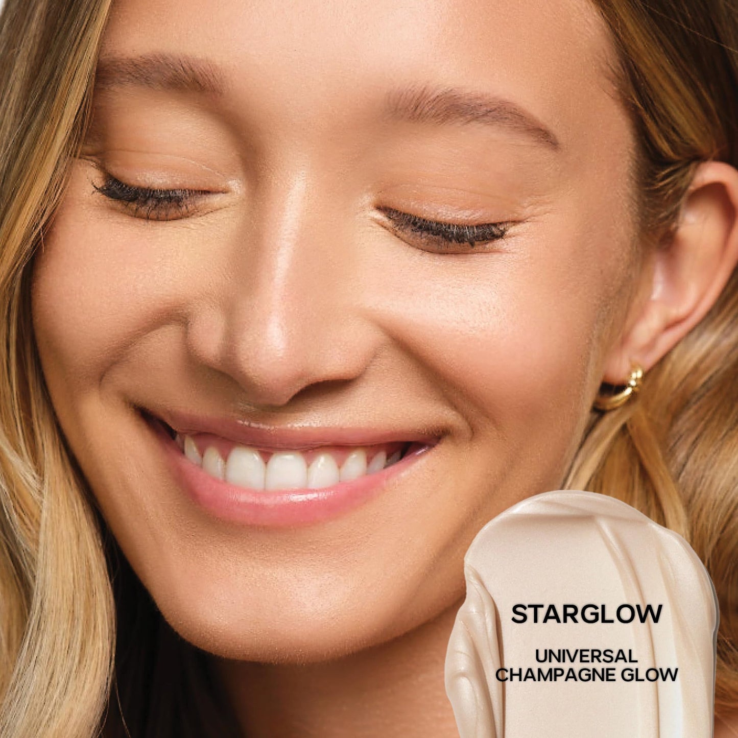 Saie Glowy Super Gel - Hydrating Makeup Primer and Illuminating Glow Serum Enriched with Vitamin C and Squalane Oil - All-Over Liquid Highlighter Beauty & Personal Care Saie