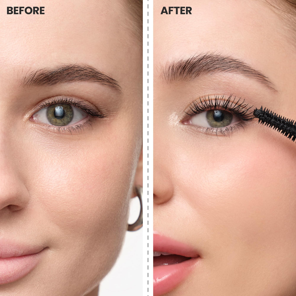 Wonderskin Mascara - Black Mascara for Volume, Length, and Curl - Lengthening, Volumizing & Smudge Proof Lash Makeup Beauty & Personal Care Wonderskin