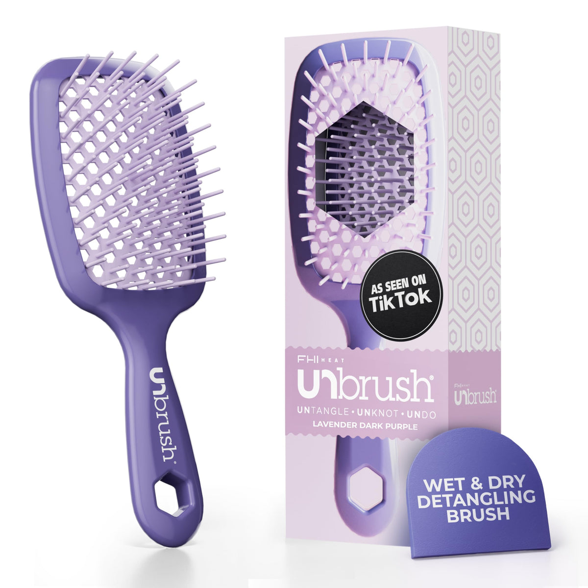 FHI Heat UNbrush Detangling Brush for Wet & Dry Hair